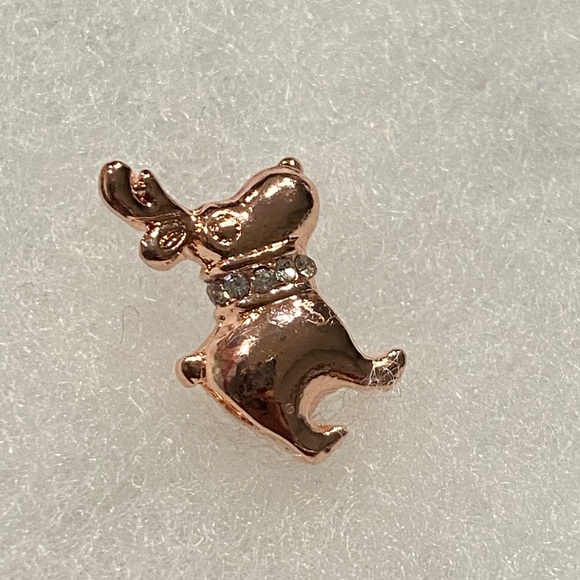 NEW•Rosegold Reindeer DIY charm - Picture 4 of 7